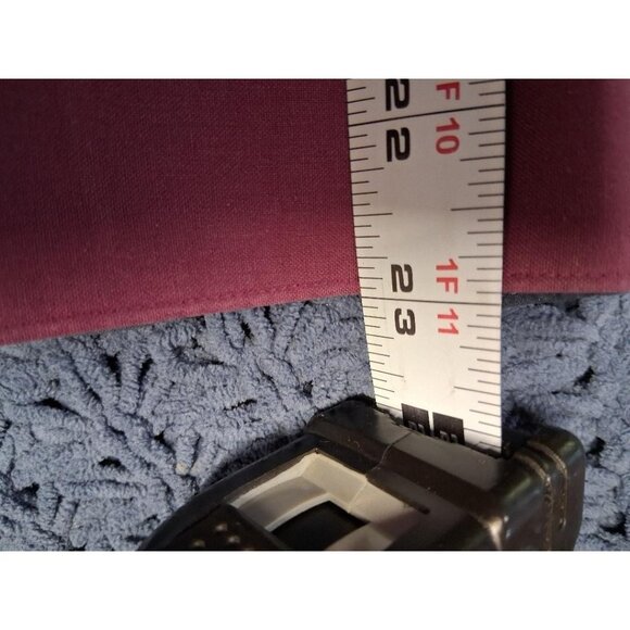 Paul Fredrick Burgundy Dress Shirt Classic Fit Non-Iron 17x33 Paisley Accents Me - Picture 6 of 8